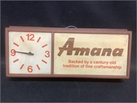 Amanda Advertising Clock,Works