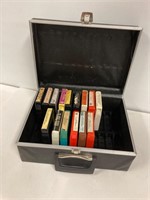 8 track case with 8 tracks.