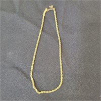 14kt Gold Chain 10" 3.4gr