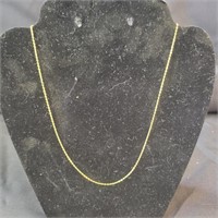 14kt Gold Chain 18" 0.5gr