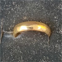 14k Gold Band Ring sz 6.5 - 2.8gr