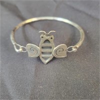 .925 Silver "Bee" Bracelet 20.6gr