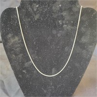 Sterling Silver Necklace 18" 2.0gr