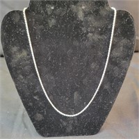 .925 Silver Necklace 19" 6.0gr