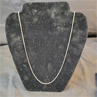 .925 Silver Necklace 30" 5.7gr