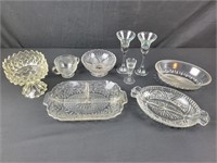 Glass Bowls, Platters & Glasses