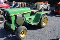 JD 112 lawn tractor, electric lift