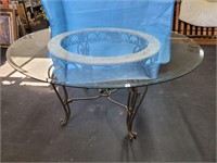 Round Floral Style Kitchen Table 5 foot round
