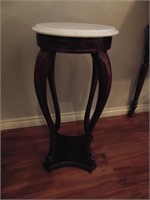 Formal Marble Top Table With Removal Top