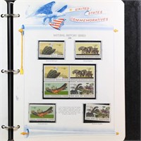 US Stamps 1970-1980 Mint NH Collection on White Ac