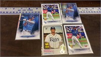 Wadner Franco Baseball Cards (5)