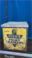 Antique Iten’s Fairy Crackers Tin