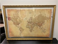 Framed Map