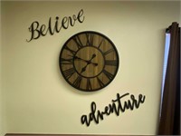 Clock & Believe/Adventure Signs