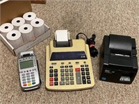 Receipt Printer, C C Processor, Adding Machine,