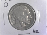 1916-D Buffalo Nickel