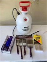 Sprayer-Gloves-Paint Brushes