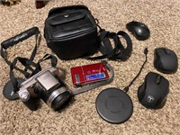 HP Digital Camcorder & Olympus Camera