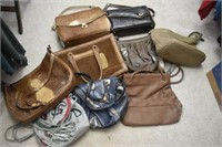 NINE PURSES & HANDBAGS