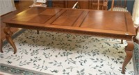 THOMASVILLE OAK DINING TABLE