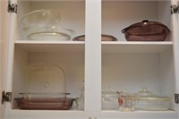 VARIETY OF PYREX OVENWARE
