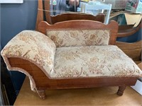 Antique salesman sample miniature couch
