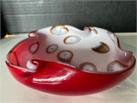 Vintage Art Glass bowl