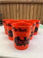 6-Old Style Halloween Cups