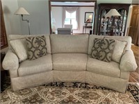 Century upholstered sofa