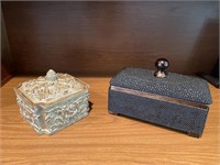 2 - decorative containers