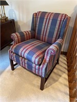 Hickory accent chair