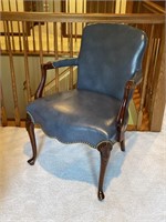 Century leather office chair