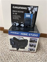 Grundig world receiver YB500 and home studio