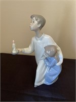 Lladro two boys figure