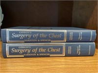 2 - Gibbon’s Surgery of the Chest books