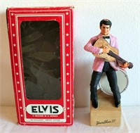 Elvis Presley Liquor Decanter/Music Box