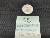 2006 20th Anniversary Silver Eagle