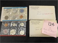 (3) 1963 U.S. Mint Sets