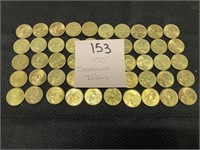 (50) Sacagawea Dollars