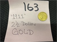 1911 2 1/2 Dollar Gold Piece