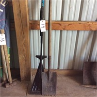 2 Roofing shovels