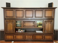 Extremely large 2 piece cabinet