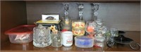 Estate lot of candle holders
