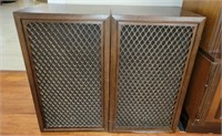 Sansui honeycomb style vintage speakers