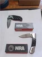 Lot of Two NRA Pocket Knives