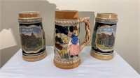 Set of Three Mugs