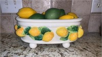 Decorative Lemon Bowl Contents Included
