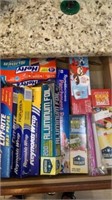 Lot of Parchment Paper, Storage Bags and More