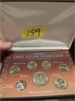 Unique One Year Rarities Coin Collection