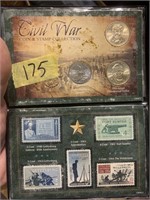Cival War Coin & Stamp Collection